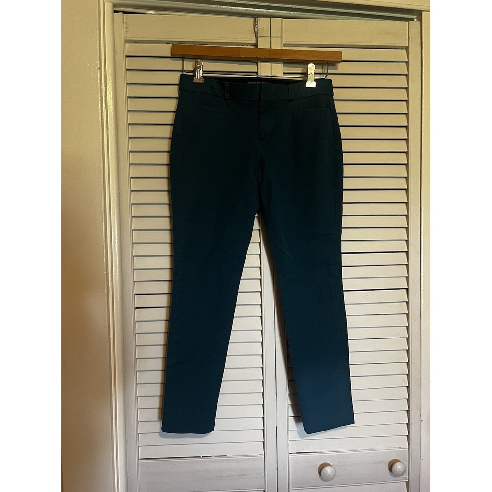 BANANA REPUBLIC‎ Women's Size 0 Pants Chinos Mid Rise Stretch Sloan Curvy Fit